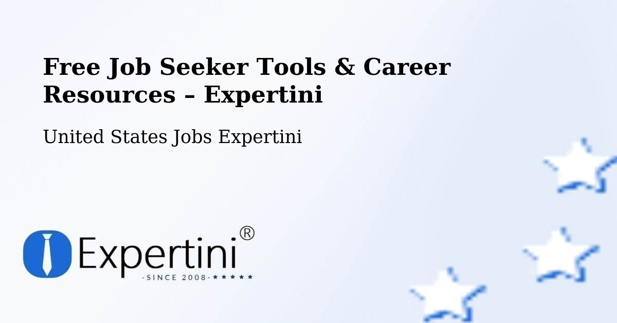 Free Job Seeker Tools & Career Resources – Needham - Needham, United States Jobs Expertini