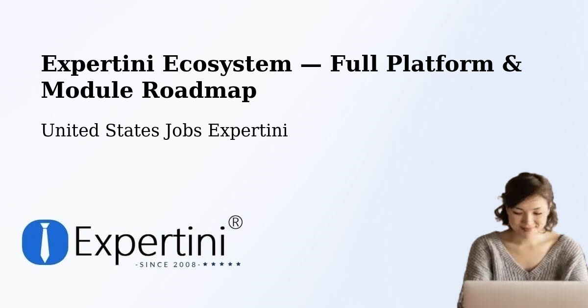Expertini Ecosystem — Full Platform & Module Roadmap – Needham