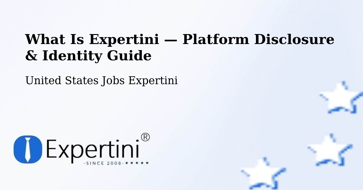 What Is Expertini — Platform Disclosure & Identity Guide – Needham